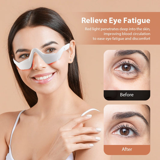 Eye Massager Glasses for Eye Fatigue Relief – Under-Eye Relaxation Massager