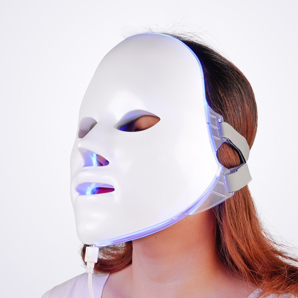 7-Color Photon LED Beauty Mask – Skin Rejuvenation & Facial Care Device