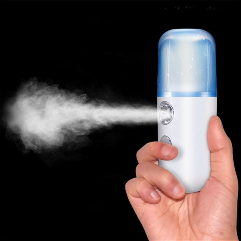Portable USB Rechargeable Nano Mist Humidifier – Personal Rehydration & Skincare Spray Device