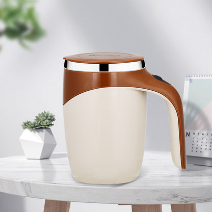Rechargeable Automatic Self-Stirring Coffee Cup – Electric Magnetic Mixing Mug