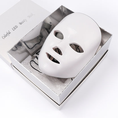 7-Color Photon LED Beauty Mask – Skin Rejuvenation & Facial Care Device