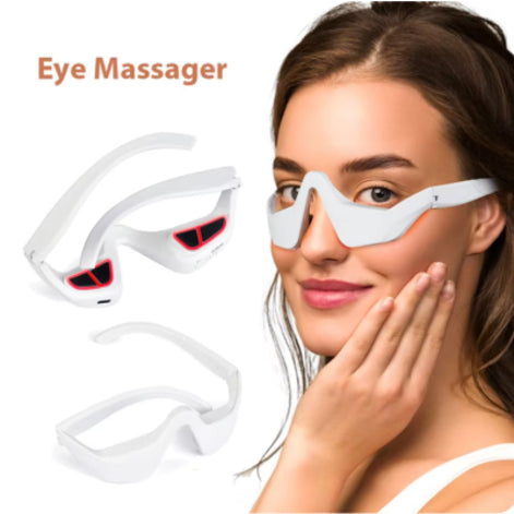Eye Massager Glasses for Eye Fatigue Relief – Under-Eye Relaxation Massager