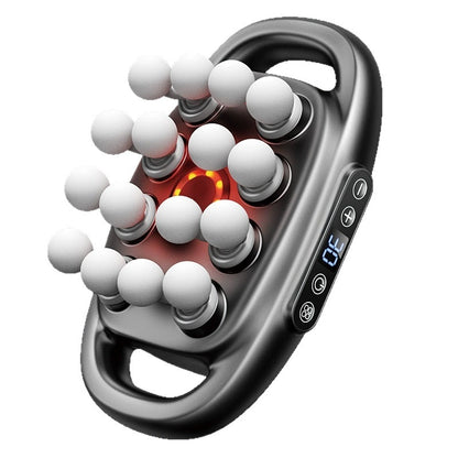 Electric Deep Tissue Massage Gun – 16-Head Muscle Relaxer for Full Body